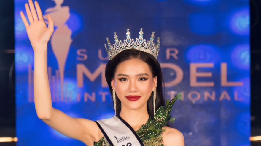 Quynh Hoa named winner of Supermodel International 2022